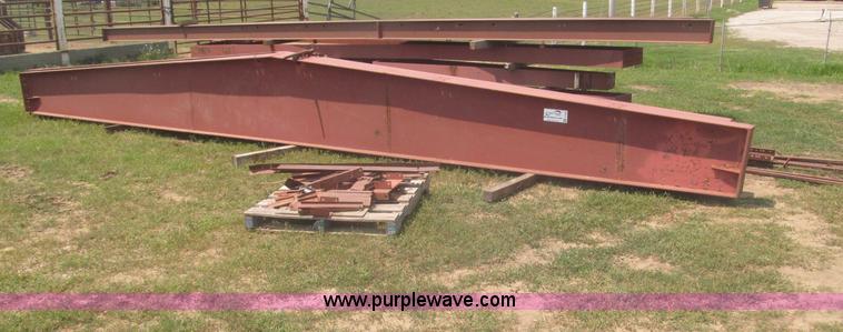 image for item F7043 80'L x 75'W x 16'H red iron