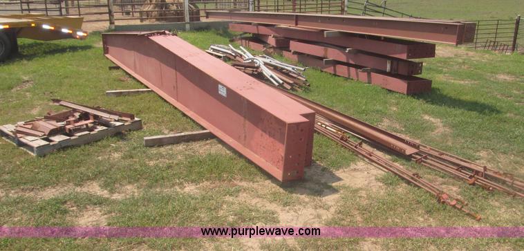 image for item F7043 80'L x 75'W x 16'H red iron