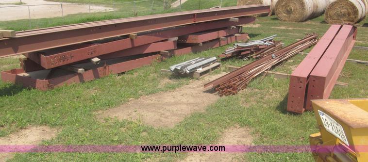 image for item F7043 80'L x 75'W x 16'H red iron