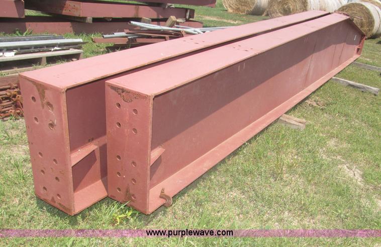 image for item F7043 80'L x 75'W x 16'H red iron