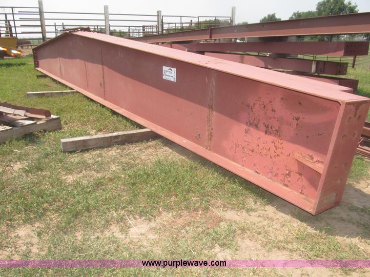 image for item F7043 80'L x 75'W x 16'H red iron