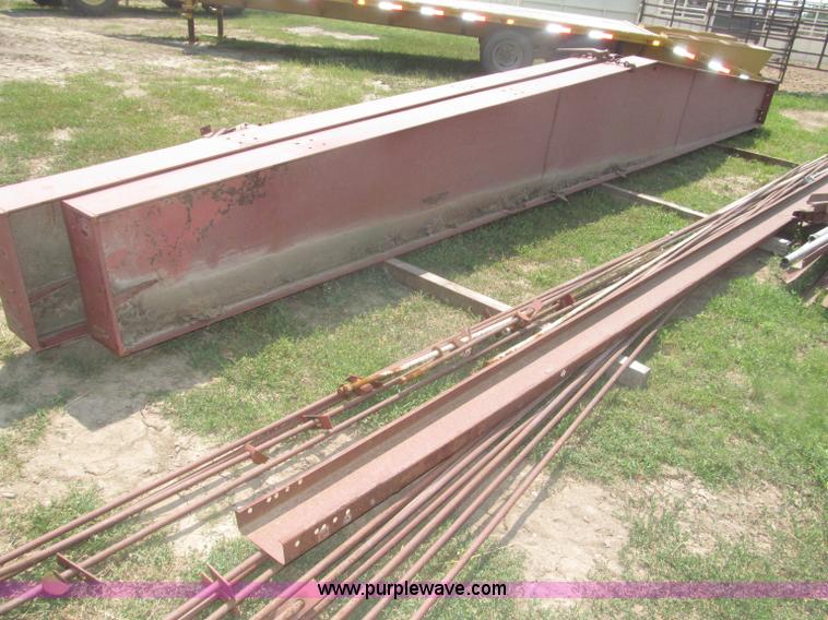 image for item F7043 80'L x 75'W x 16'H red iron