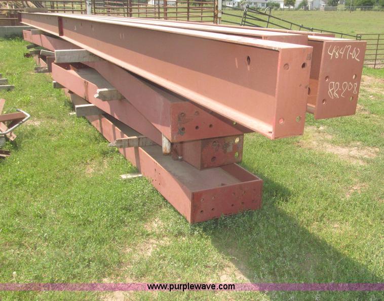 image for item F7043 80'L x 75'W x 16'H red iron