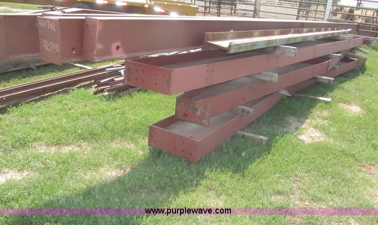 image for item F7043 80'L x 75'W x 16'H red iron