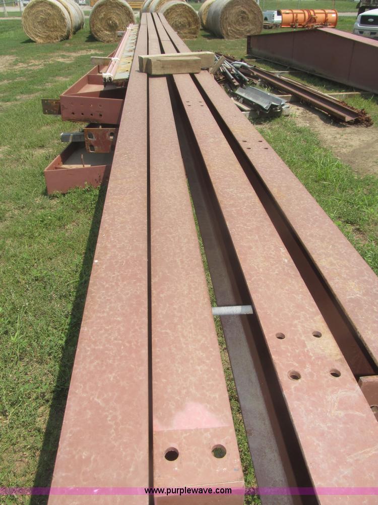 image for item F7043 80'L x 75'W x 16'H red iron