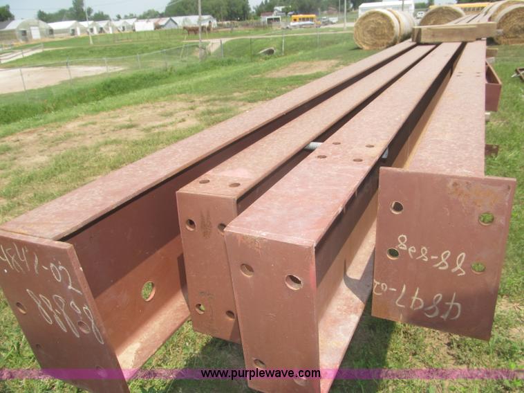 image for item F7043 80'L x 75'W x 16'H red iron