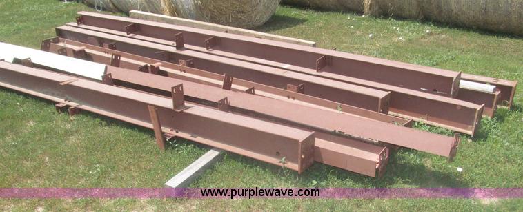 image for item F7043 80'L x 75'W x 16'H red iron