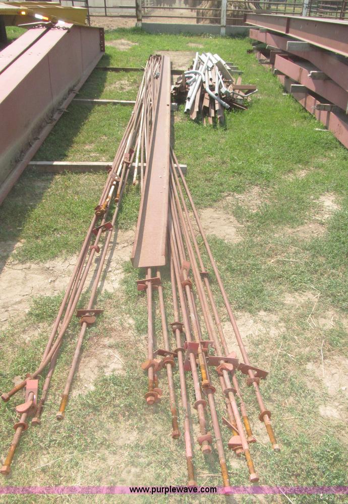 image for item F7043 80'L x 75'W x 16'H red iron