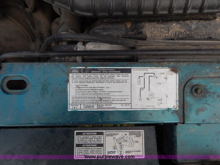 image for item G3322 1993 Ford Ranger STX pickup truck