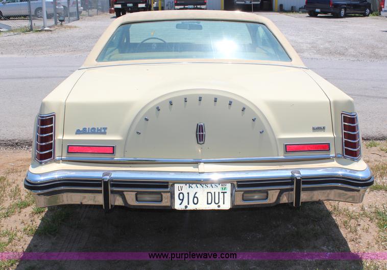 image for item G5497 1977 Lincoln Continental Mark V