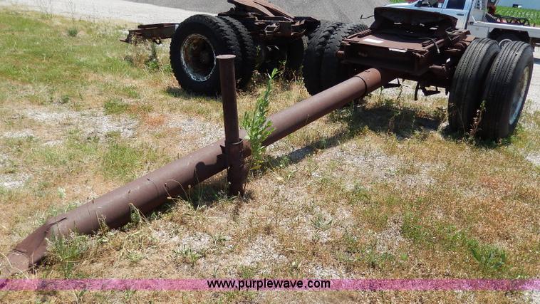 image for item H3012 Shop built semi truck dolly