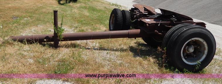 image for item H3012 Shop built semi truck dolly