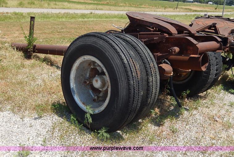 image for item H3012 Shop built semi truck dolly