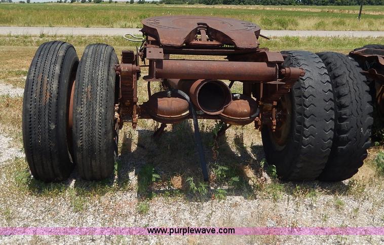 image for item H3012 Shop built semi truck dolly