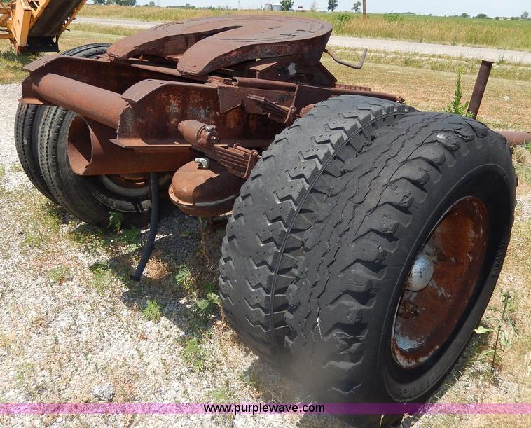 image for item H3012 Shop built semi truck dolly