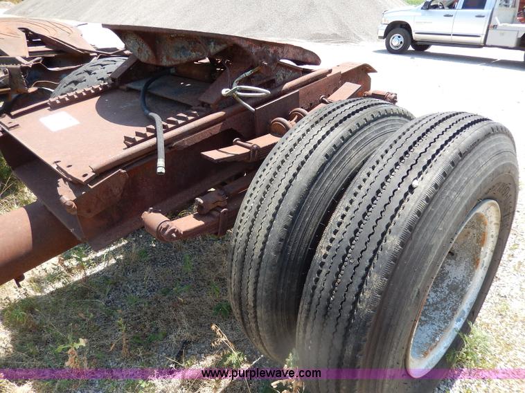 image for item H3012 Shop built semi truck dolly