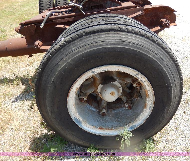 image for item H3012 Shop built semi truck dolly