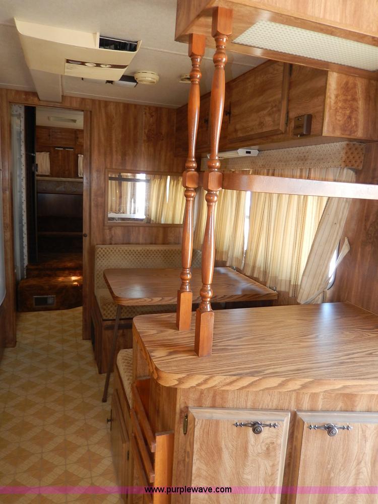 image for item I4470 1984 Nuwa Hitchhiker 28.5' fifth wheel camper