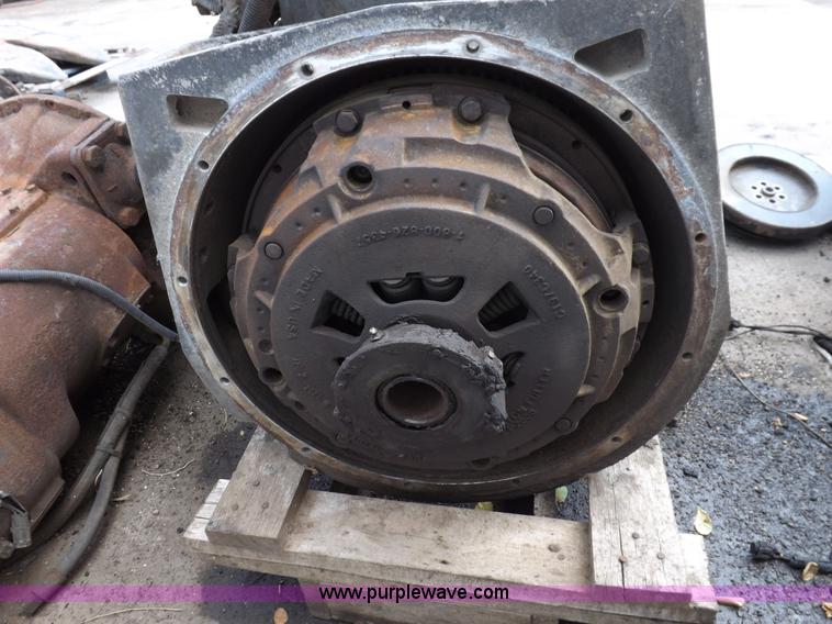 image for item I7710 Cummins N14 six cylinder diesel engine