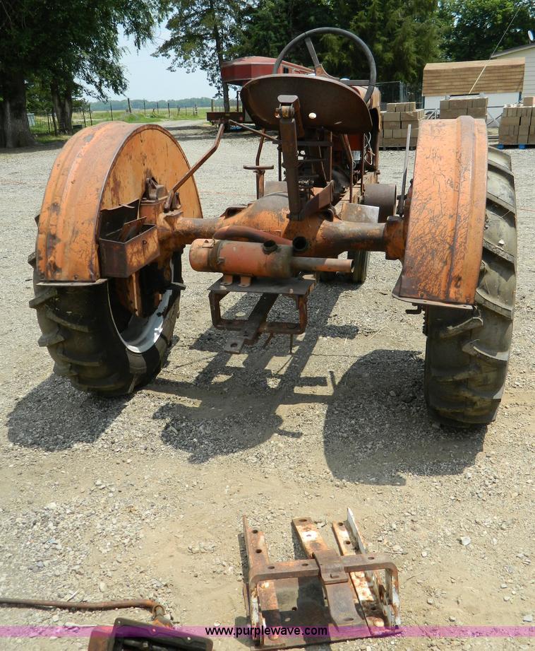 image for item Y9009 1934 Allis Chalmers WC tractor