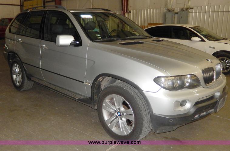 image for item I4474 2005 BMW X5 SUV<br />Non-repairable title, parts only