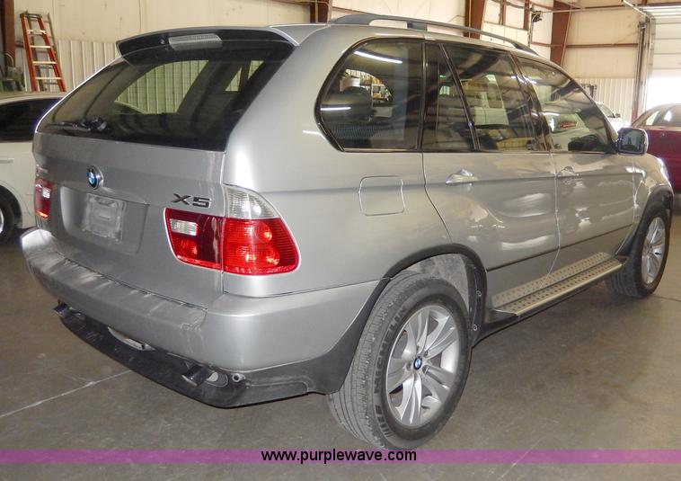 image for item I4474 2005 BMW X5 SUV<br />Non-repairable title, parts only