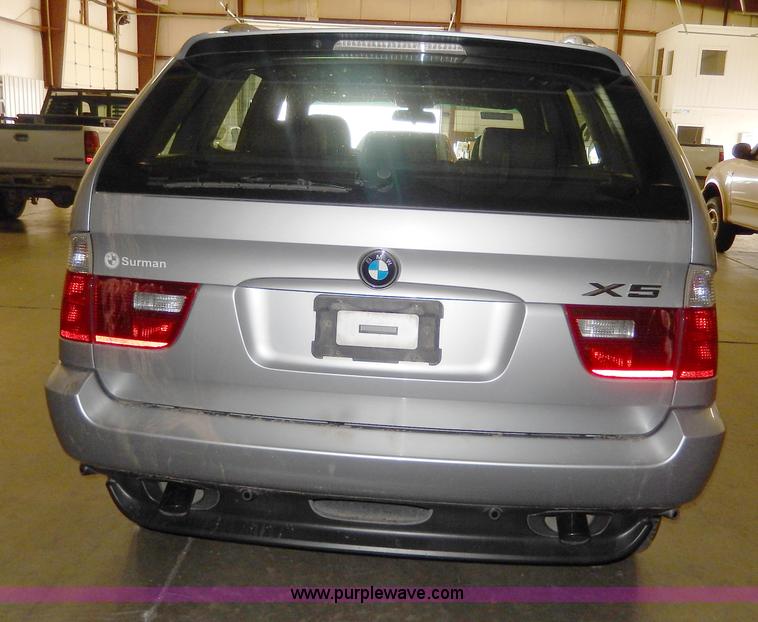 image for item I4474 2005 BMW X5 SUV<br />Non-repairable title, parts only