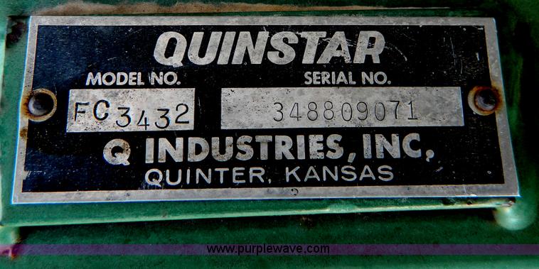 image for item AD9191 QuinStar 3000 field conditioner