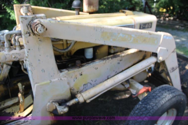 image for item AE9138 Allis Chalmers I40 backhoe loader