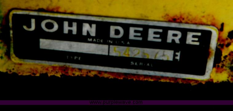 image for item D6001 John Deere two row ensilage cutter