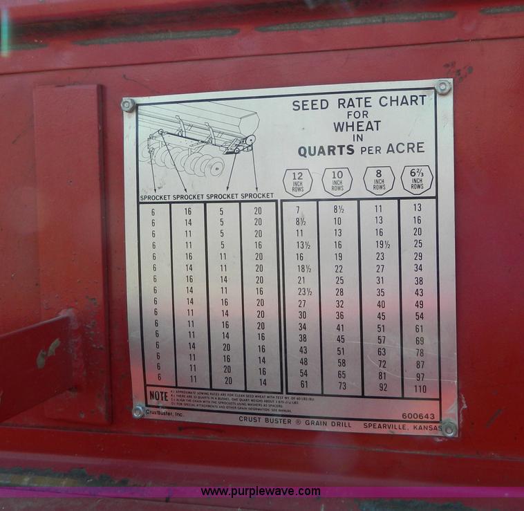 image for item D6002 CrustBuster grain drill