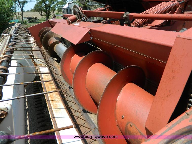 image for item D6007 1980 Hesston 6550 self-propelled swather