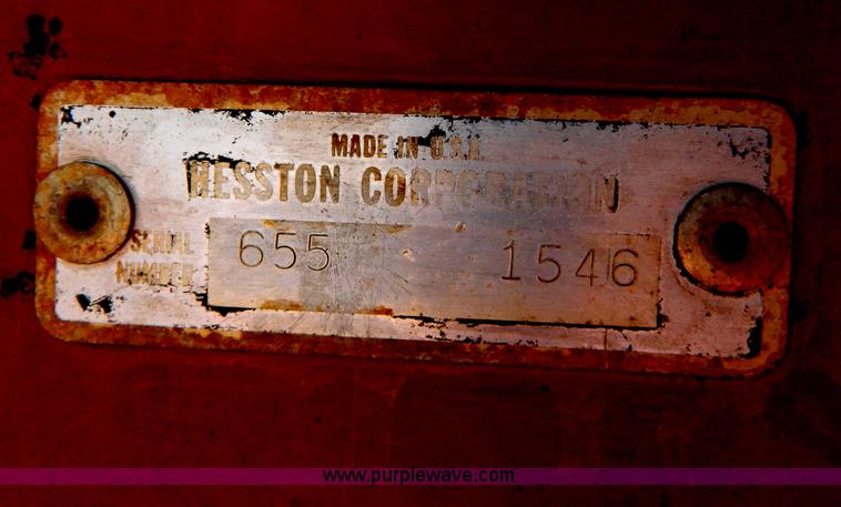 image for item D6007 1980 Hesston 6550 self-propelled swather