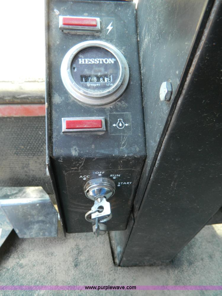 image for item D6007 1980 Hesston 6550 self-propelled swather