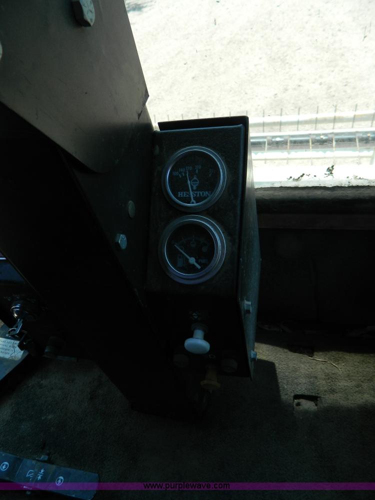 image for item D6007 1980 Hesston 6550 self-propelled swather