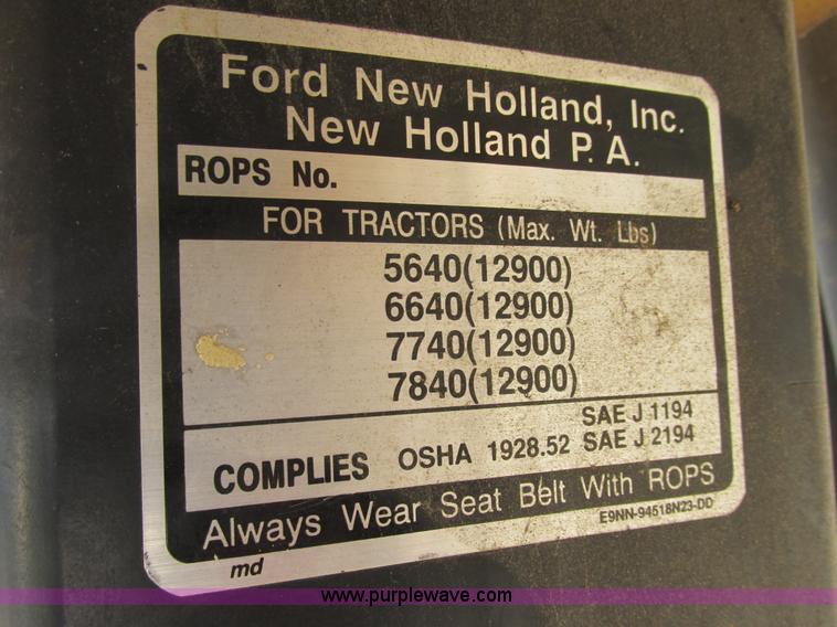 image for item E7286 Ford New Holland 7740 tractor