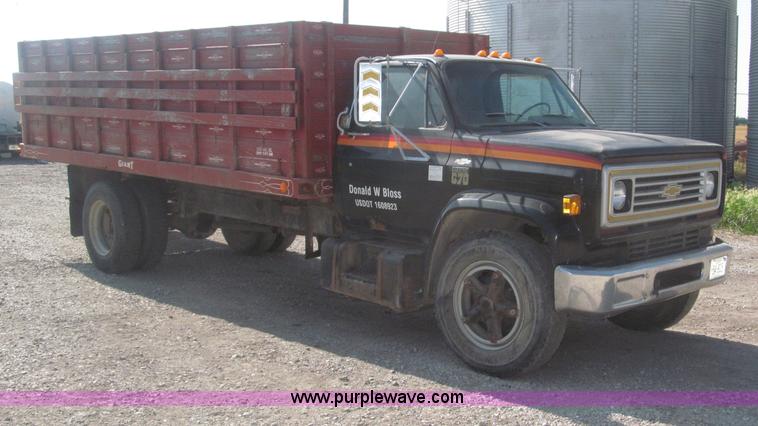image for item F7046 1979 Chevrolet Scottsdale C70 grain truck