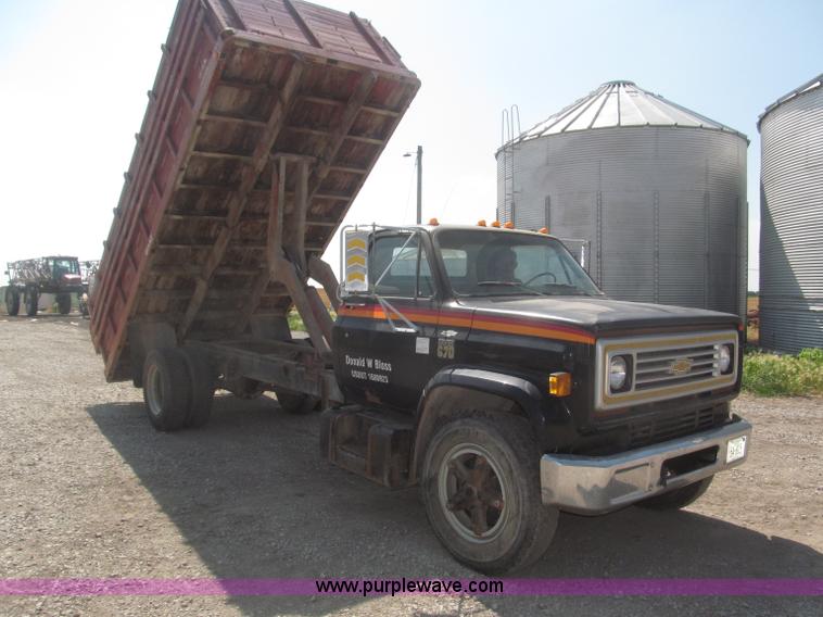 image for item F7046 1979 Chevrolet Scottsdale C70 grain truck