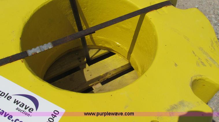 image for item G2040 (2) Taylor 651-A John Deere aftermarket rear wheel weights