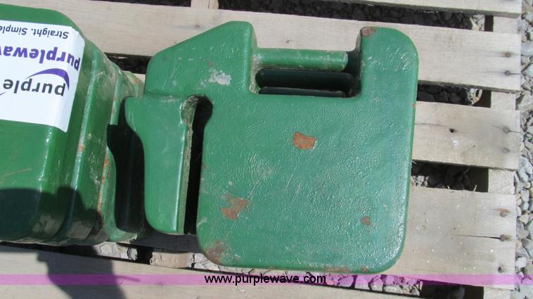 image for item G2041 (10) LoneStar LS203 John Deere aftermarket utility tractor suitcase weights