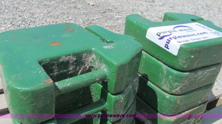 image for item G2041 (10) LoneStar LS203 John Deere aftermarket utility tractor suitcase weights