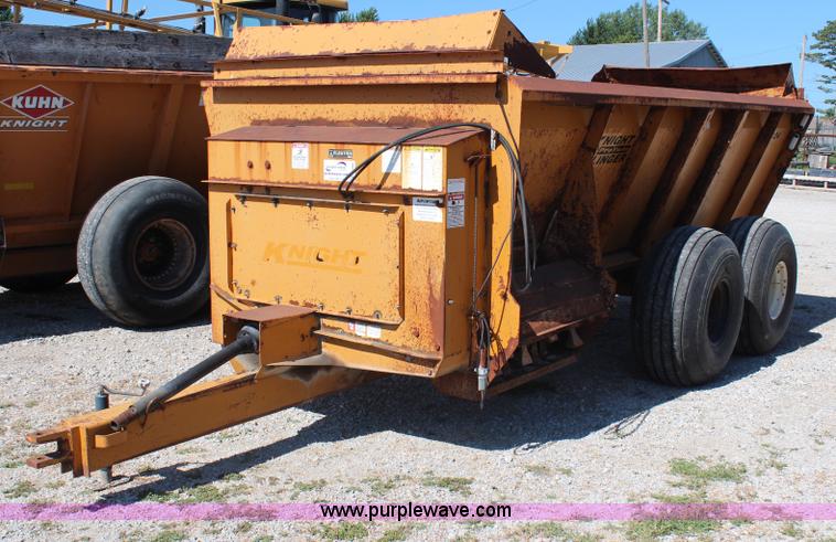 image for item G5065 2001 Knight 8024 Pro Twin Slinger manure spreader