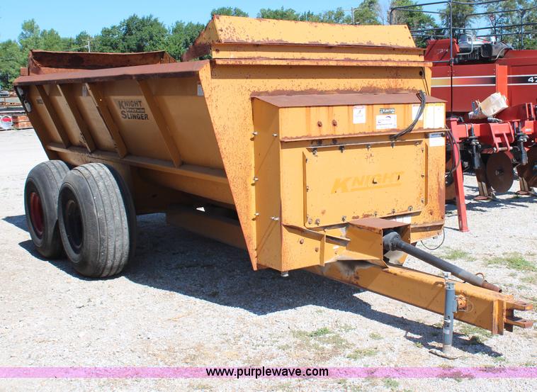 image for item G5065 2001 Knight 8024 Pro Twin Slinger manure spreader