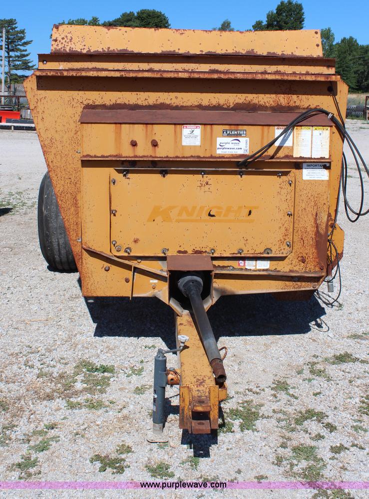 image for item G5065 2001 Knight 8024 Pro Twin Slinger manure spreader