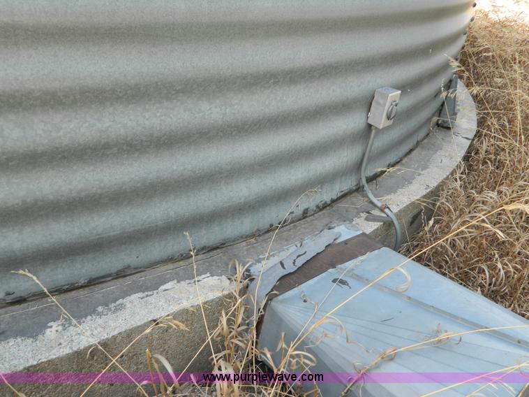 image for item G7540 (2) York galvanized grain bins