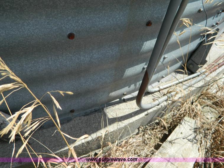 image for item G7540 (2) York galvanized grain bins