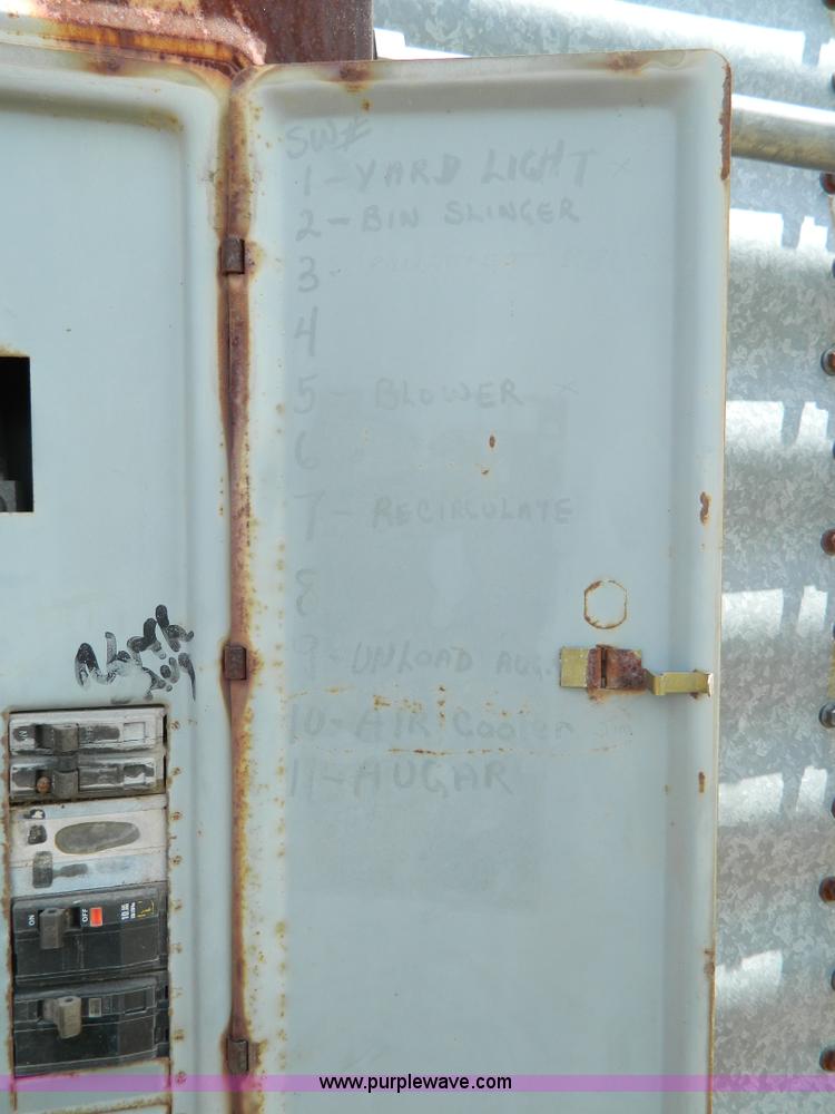 image for item G7540 (2) York galvanized grain bins