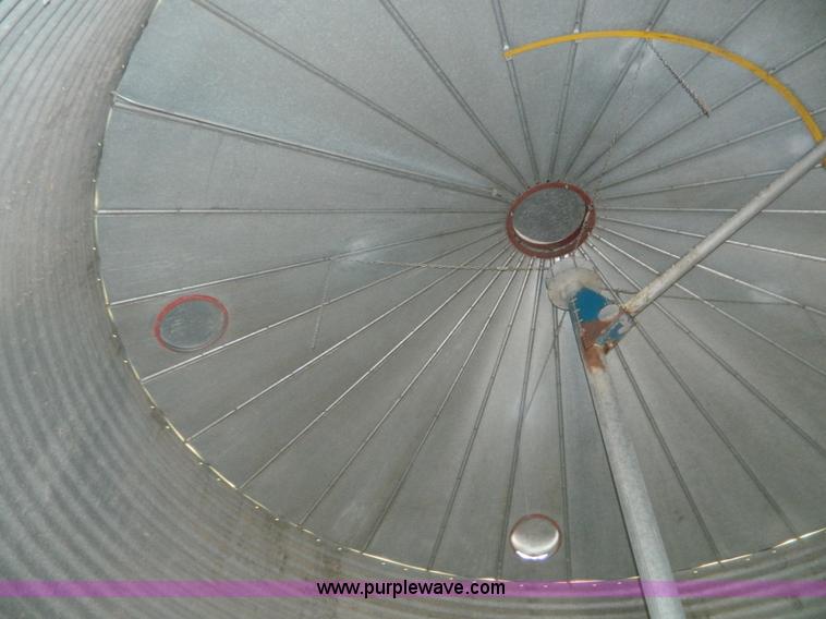 image for item G7540 (2) York galvanized grain bins