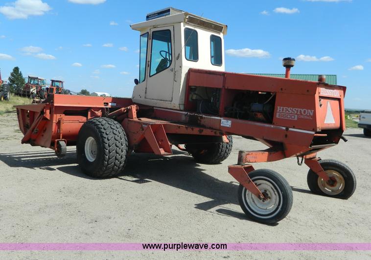 image for item G7960 Hesston 6600 swather