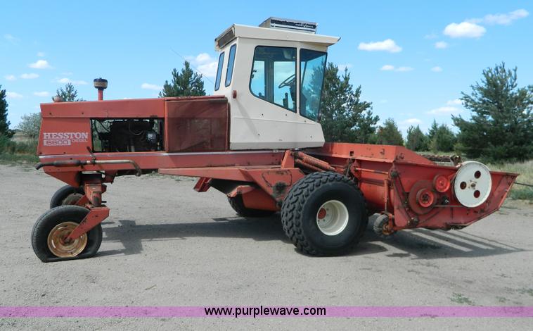 image for item G7960 Hesston 6600 swather